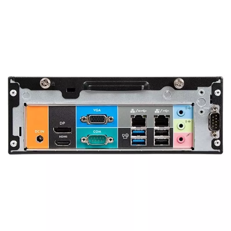 Shuttle XPC slim Barebone XH610 - S1700, Intel H610, 1xDP, 1xHDMI, 1x VGA, 2x COM (RS232), 2x LAN (2,5G ir 1G), 1x slim 5,25 colio, 2x 3,5 colio, 2x M.2, 24/7 nuolatinis veikimas