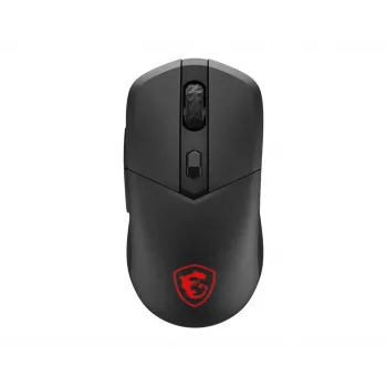 MSI VERSA 300 ELITE WIRELESS belaidė pelė, žaidimams, dešinei rankai, RF Wireless + Bluetooth + USB Type-C, optinė, 26000 DPI