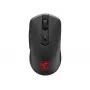 MSI VERSA 300 ELITE WIRELESS belaidė pelė, žaidimams, dešinei rankai, RF Wireless + Bluetooth + USB Type-C, optinė, 26000 DPI