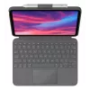 LOGITECH Combo Touch, iPad (10-osios kartos), Oksfordo pilka, QWERTY JK