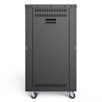 DIGITUS 16U AVS stovas 780x507x460mm srieginės tvirtinimo angos, ratukai, juoda