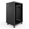 DIGITUS 16U AVS stovas 780x507x460mm srieginės tvirtinimo angos, ratukai, juoda