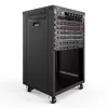 DIGITUS 16U AVS stovas 780x507x460mm srieginės tvirtinimo angos, ratukai, juoda