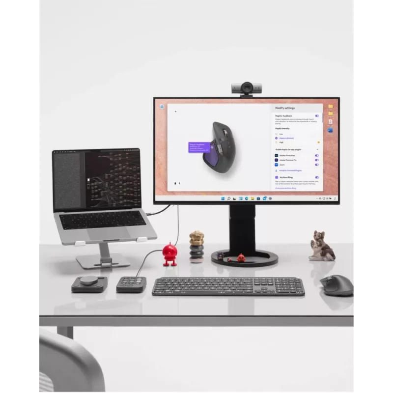 LOGITECH Mx Master 4 – belaidė pelė – grafito spalva