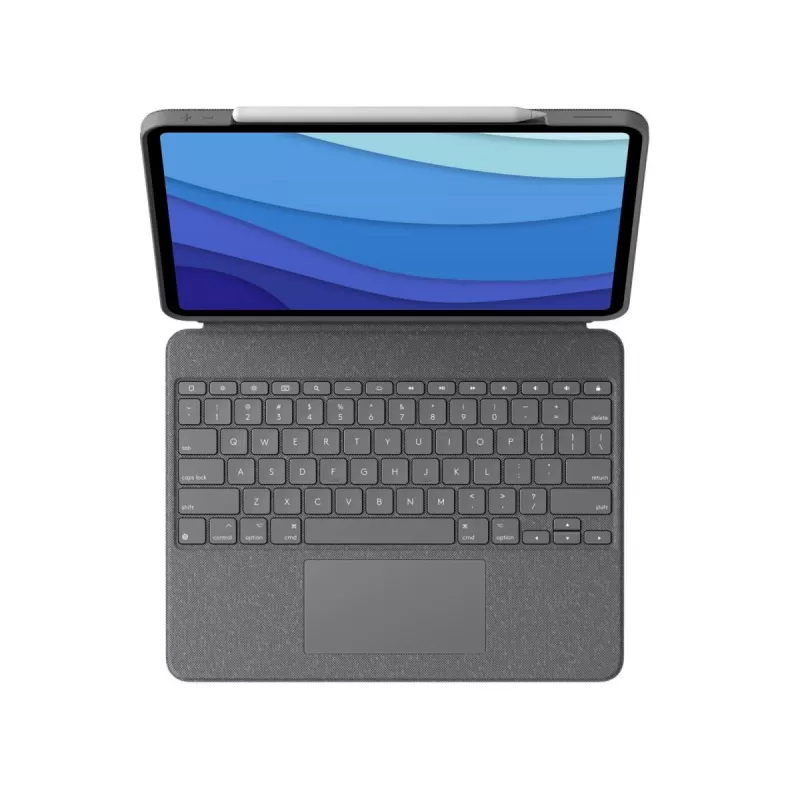 Klaviatūrinis dėklas Logitech Combo Touch, skirtas iPad Pro 12,9 colio (5 ir 6 kartos)