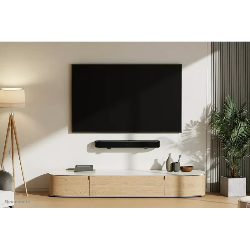 Neomounts AWL29-550BL1 Laikiklis videobar / soundbar ant sienos - iki 15 kg - universalus