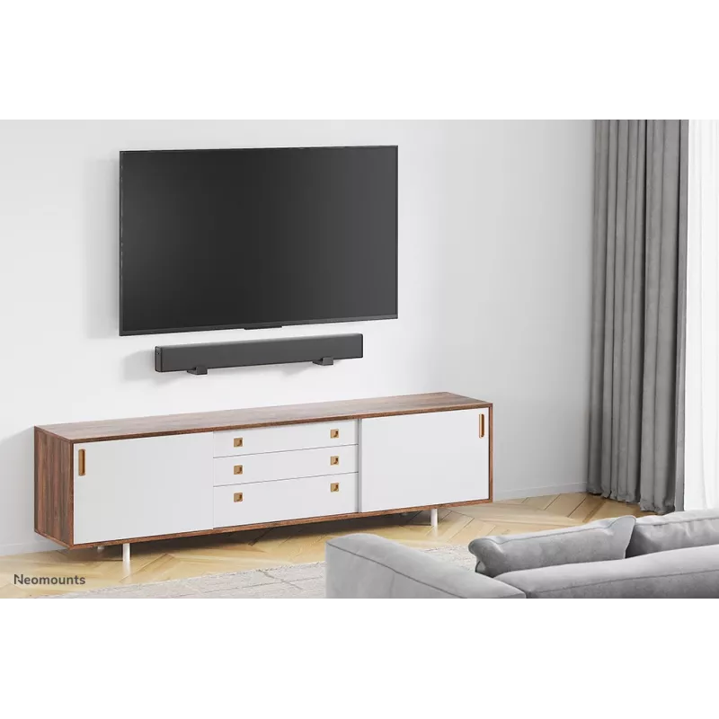 Neomounts AWL29-550BL1 Laikiklis videobar / soundbar ant sienos - iki 15 kg - universalus