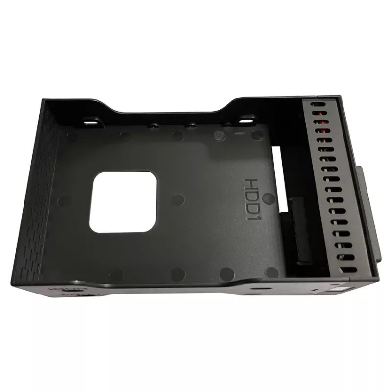 LC-POWER LC-35U3-RAID-2, išorinis 2 x 3,5 colių kietųjų diskų dėklas su RAID, aliuminis, juodas