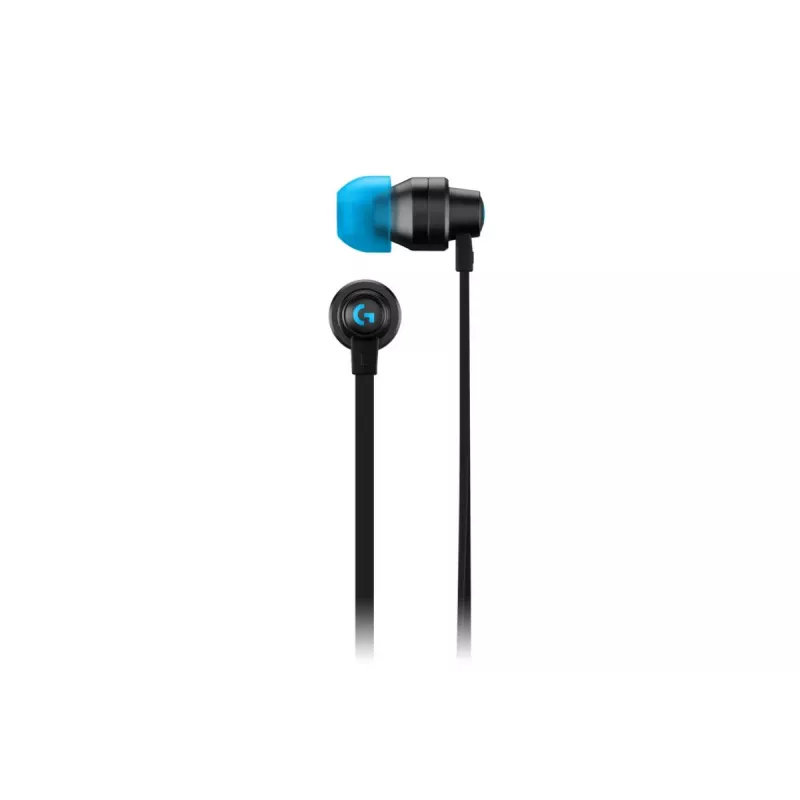 LOGITECH G333 žaidimų ausinės – stereo, 3,5 mm / USB Type-C, juodos