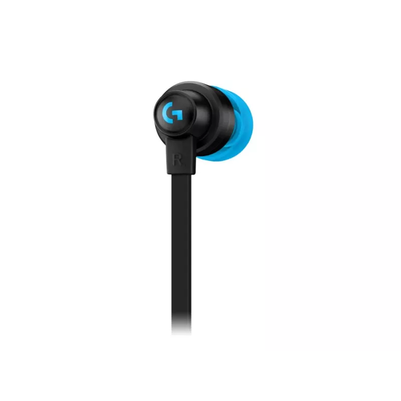 LOGITECH G333 žaidimų ausinės – stereo, 3,5 mm / USB Type-C, juodos