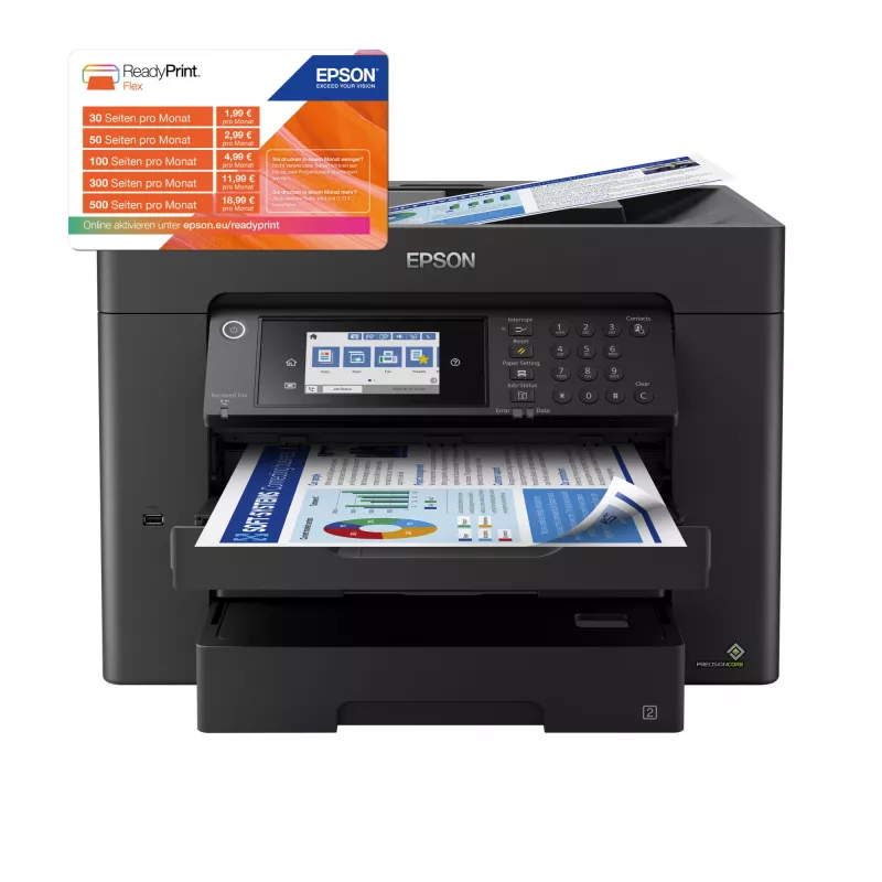 Epson WorkForce Pro WF-7840DTWF rašalinis daugiafunkcis A3 4800x2400 DPI Wi-Fi