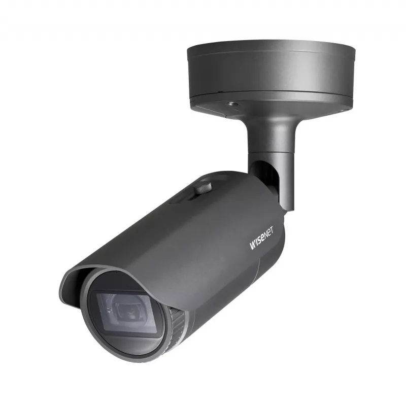 Hanwha Vision WiseNet X XNO-6080R lauko cilindro formos IP kamera, 2 MP, 2,8-12 mm, diena/naktis, atspari vandalams, pilka