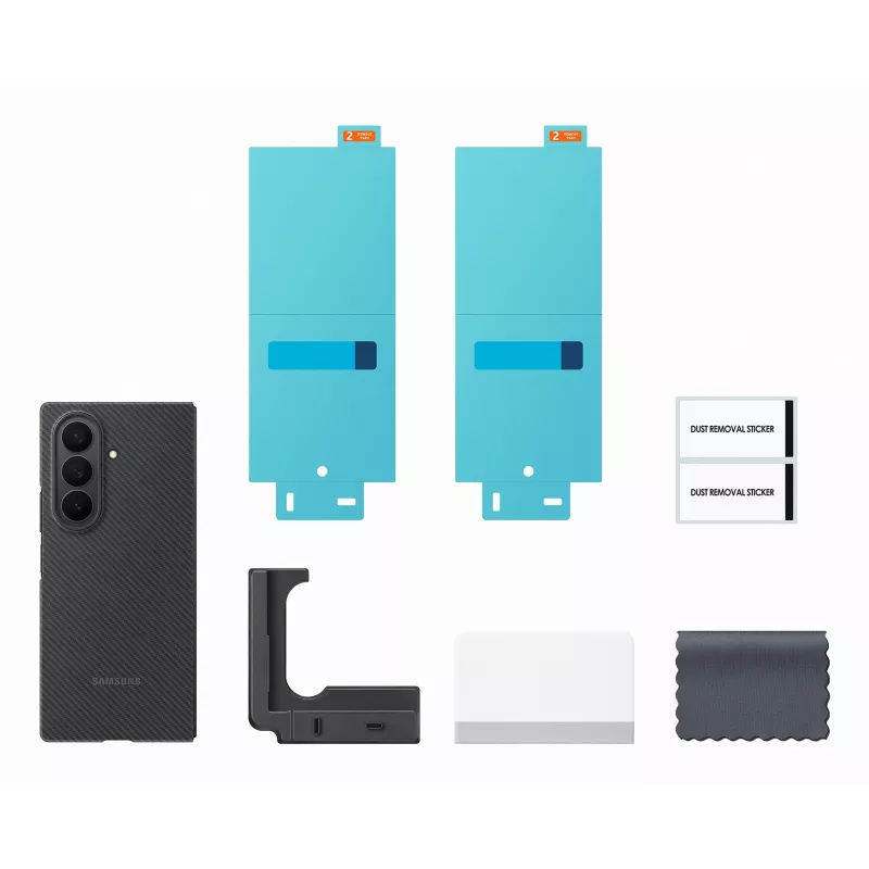 Samsung EF-XF966SBEGWW mobiliojo telefono dėklas 17,4 cm (6,85 colio) Dangtelis Juodas
