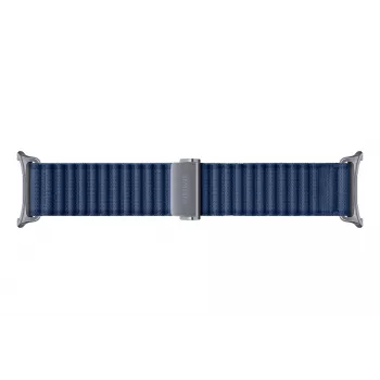 Samsung Trail Band Galaxy Watch Ultra dirželis, mėlynas, titano, nailono, nerūdijančio plieno