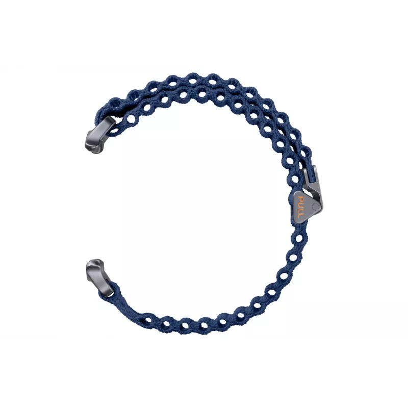 Samsung Trail Band Galaxy Watch Ultra dirželis, mėlynas, titano, nailono, nerūdijančio plieno
