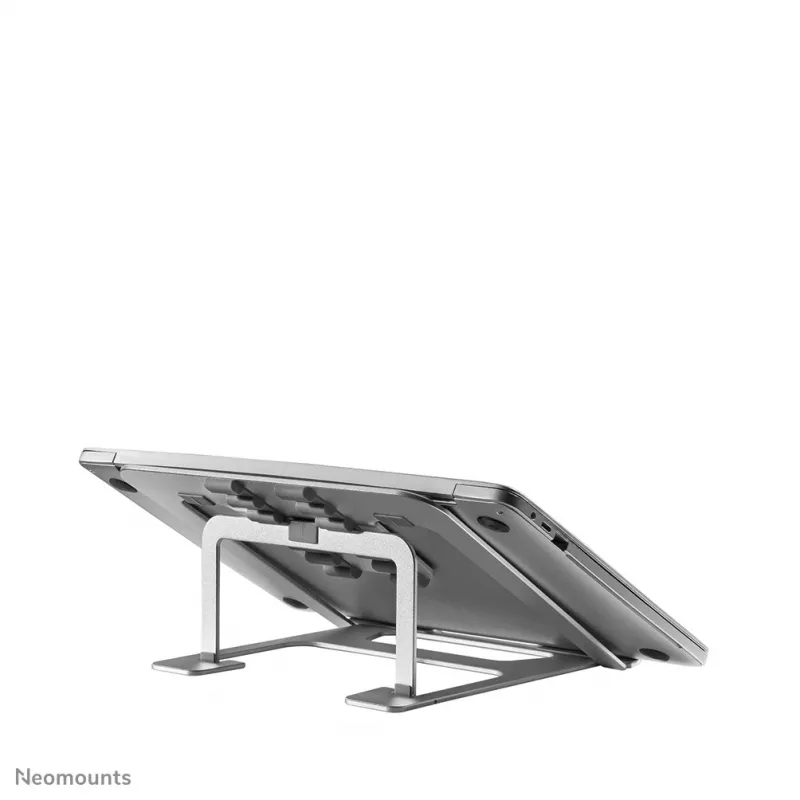 Neomounts NSLS085SILVER nešiojamojo kompiuterio stovas 10-17 colių – sulankstomas – kompaktiškas – universalus