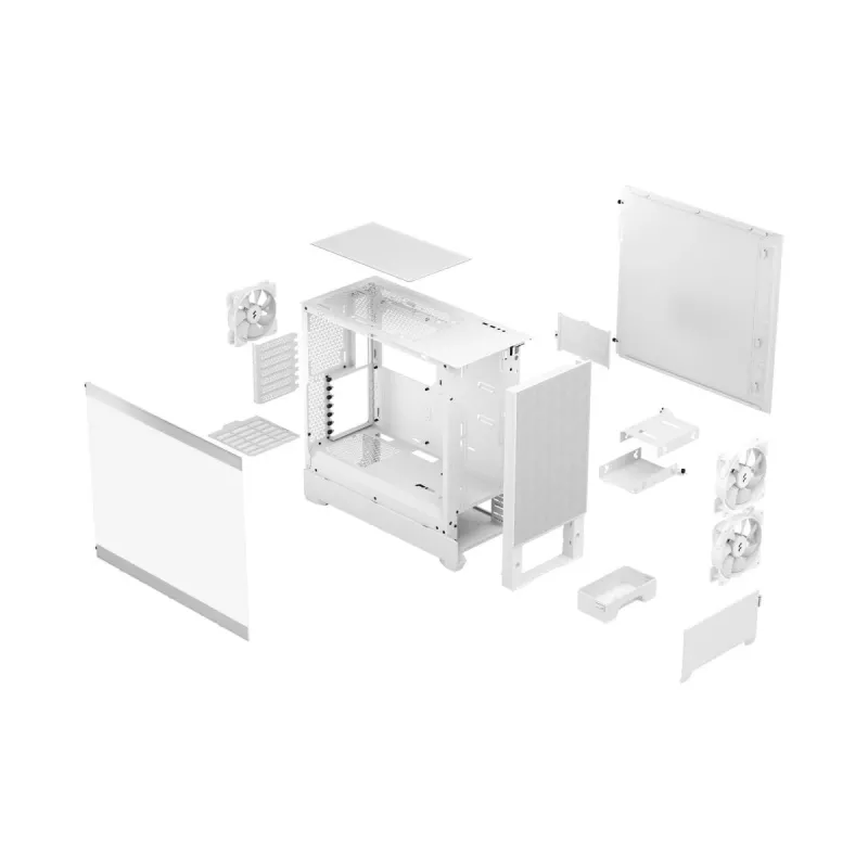 FRACTAL DESIGN Pop Air RGB White Tg Clear Tint korpusas