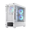 FRACTAL DESIGN Pop Air RGB White Tg Clear Tint korpusas