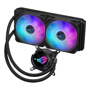 ASUS ROG Strix LC III 240 ARGB skysčio aušinimo komplektas 12 cm Juoda