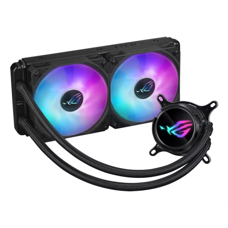 ASUS ROG Strix LC III 240 ARGB skysčio aušinimo komplektas 12 cm Juoda