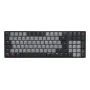 CHERRY KW 550 MX LP klaviatūra Home/Office USB + Bluetooth QWERTZ vokiška juoda