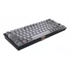 CHERRY KW 300 MX klaviatūra, belaidė USB + Bluetooth, QWERTZ vokiškas išdėstymas, juoda, varinė, pilka