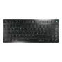 CHERRY KW X ULP 2.0 MINI klaviatūra, namams/biurui, USB + RF belaidė + Bluetooth, QWERTZ vokiškas išdėstymas, juoda