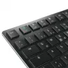 CHERRY KW X ULP 2.0 MINI klaviatūra, namams/biurui, USB + RF belaidė + Bluetooth, QWERTZ vokiškas išdėstymas, juoda