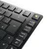 CHERRY KW X ULP 2.0 MINI klaviatūra, namams/biurui, USB + RF belaidė + Bluetooth, QWERTZ vokiškas išdėstymas, juoda