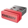 CHERRY KW X ULP 2.0 MINI klaviatūra, namams/biurui, USB + RF belaidė + Bluetooth, QWERTZ vokiškas išdėstymas, juoda
