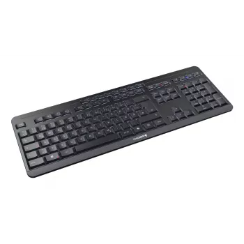 CHERRY Stream Ultimate klaviatura namams ir biurui USB + RF belaidė + Bluetooth QWERTZ vokiška juoda