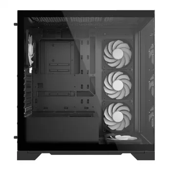 XPG INVADER X Mid-Tower Black – Juodas vidutinis kompiuterio korpusas