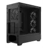 XPG STARKER AIR BTF Midi Tower Juodas, korpusas, ATX, EATX, micro ATX, Mini-ITX, SPCC, grūdintas stiklas