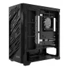 XPG STARKER AIR BTF Midi Tower Juodas, korpusas, ATX, EATX, micro ATX, Mini-ITX, SPCC, grūdintas stiklas