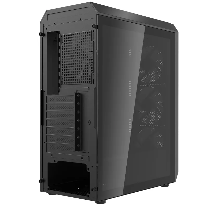 Korpusas XPG VALOR AIR PLUS Midi Tower Juodas