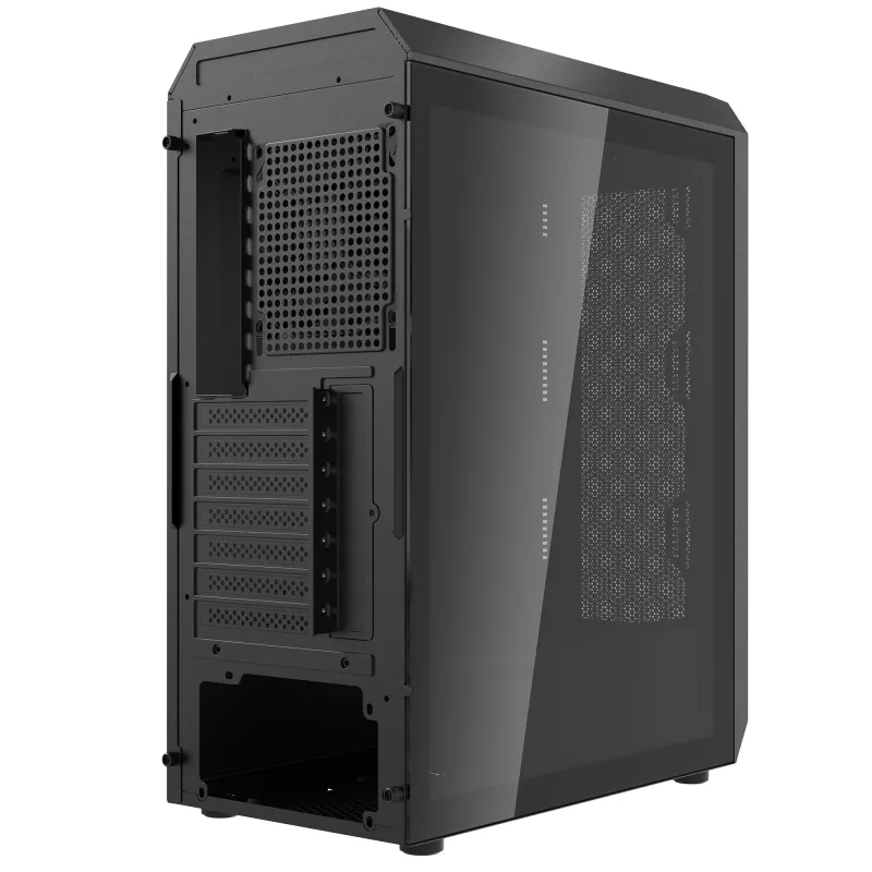 Korpusas XPG VALOR AIR PLUS Midi Tower Juodas