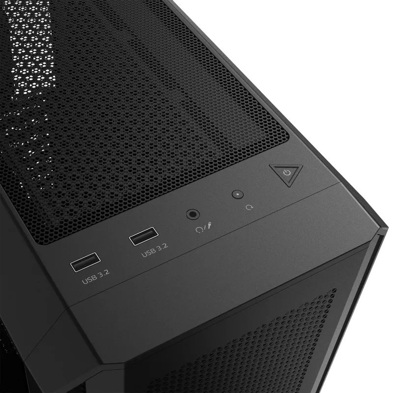 Korpusas XPG VALOR AIR PLUS Midi Tower Juodas