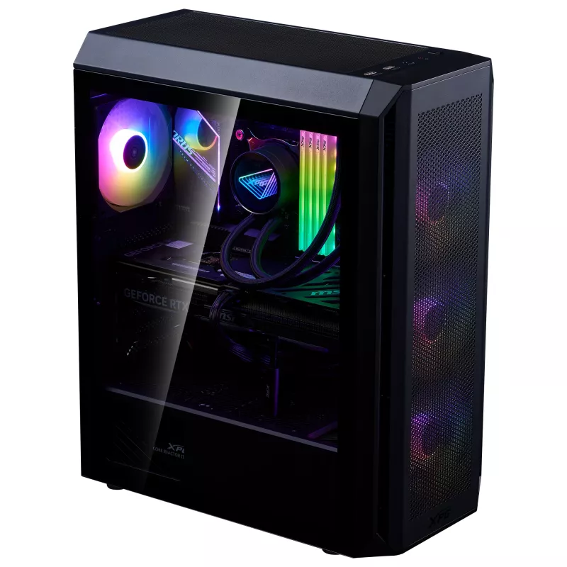 Korpusas XPG VALOR AIR PLUS Midi Tower Juodas