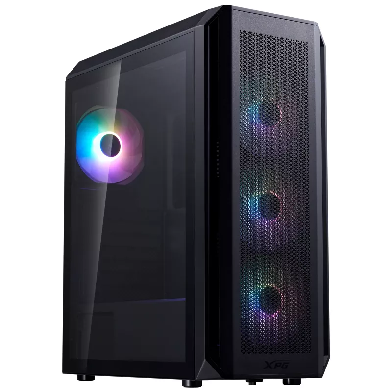Korpusas XPG VALOR AIR PLUS Midi Tower Juodas