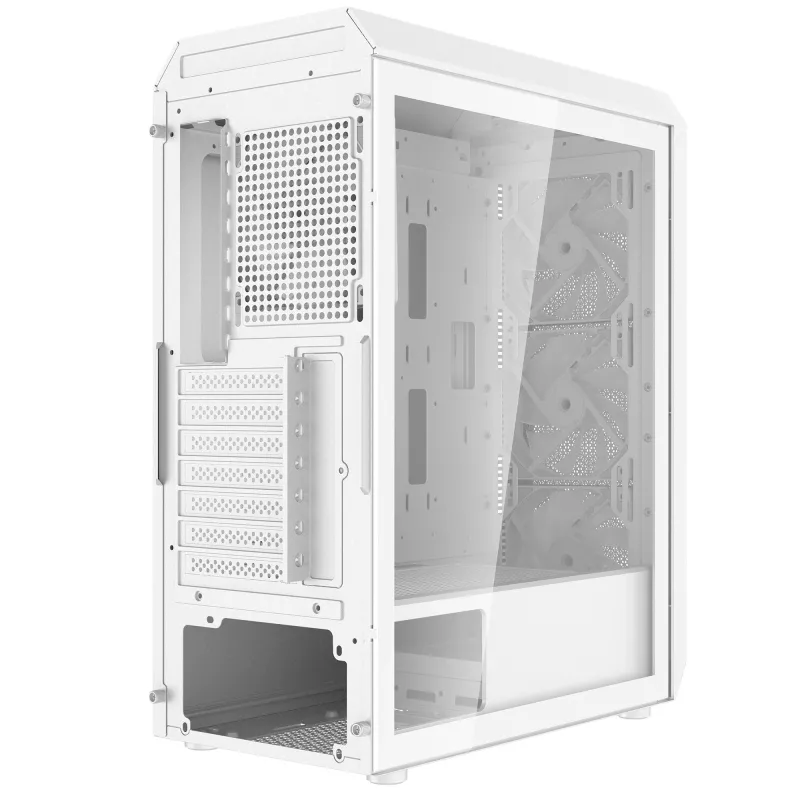 XPG VALOR AIR PLUS vidutinis bokštinis korpusas baltas