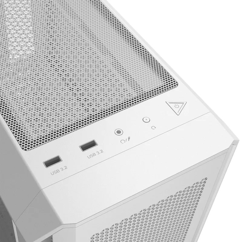 XPG VALOR AIR PLUS vidutinis bokštinis korpusas baltas