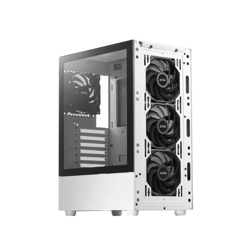 XPG VALOR MESH Vidutinis Bokštas Baltas, Midi Tower, PC, Baltas, ATX, micro ATX, Mini-ITX, 16.6 cm, 33.5 cm