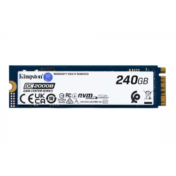 Kingston Technology 240G DC2000B PCIe 4.0 M.2 2280 SSD įmonėms