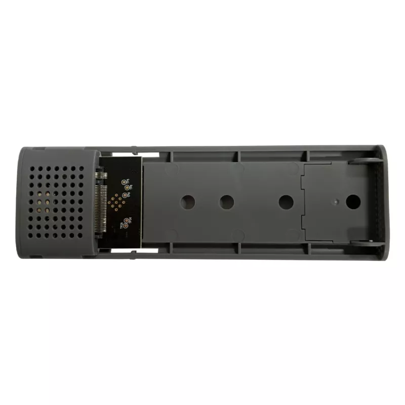 LC-Power M.2 SSD išorinis dėklas (NVMe ir SATA), USB 3.2 Gen.2x1, aliuminis - LC-M2-C-MULTI-2
