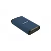 TRANSCEND SSD ESD410C nešiojamas diskas 1TB USB-C / A tamsiai mėlynas