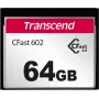 TRANSCEND CFast 2.0 Cfx602 64GB SATA III MLC NAND Flash atminties kortelė