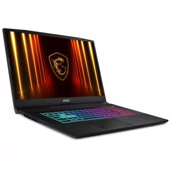Nešiojamas kompiuteris MSI Katana 17 HX B14WGK-065 Intel Core i7-14650HX 17,3 colio Full HD 16 GB DDR5 1 TB SSD NVIDIA GeForce RTX 5070 Wi-Fi 6E Windows 11 Home juodas