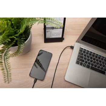 DIGITUS ASSMANN USB Type-C jungiamasis laidas, tipas C į A M/M, 1m Super Speed juodas