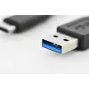 DIGITUS ASSMANN USB Type-C jungiamasis laidas, tipas C į A M/M, 1m Super Speed juodas
