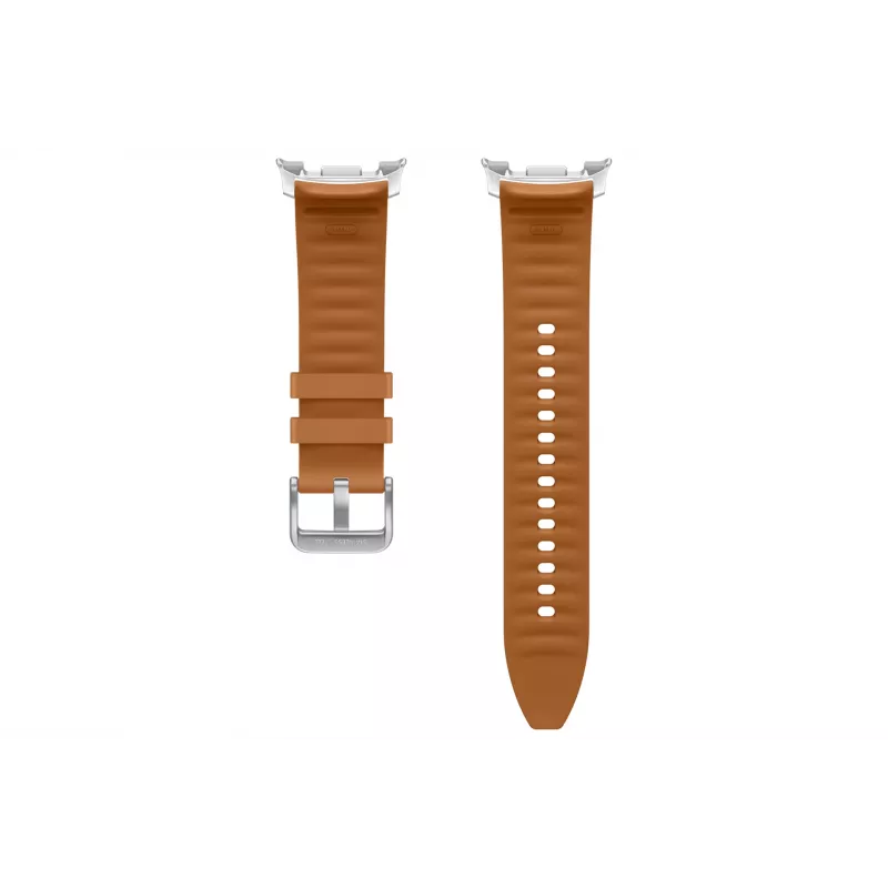 Hybrid dirželis Samsung Galaxy Watch8 S/M/L, spalva Carmel